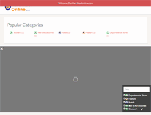 Tablet Screenshot of karaikudionline.com
